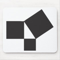 pythagorian thoerem mouse pads