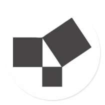 pythagorian thoerem sticker
