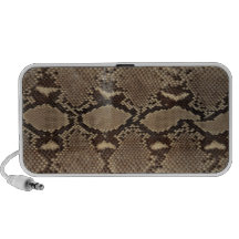 Python skin travel speaker