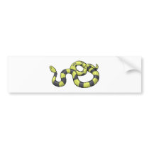 Python Snake Bumper Stickers