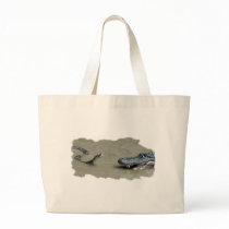 Python vs Alligator Canvas Bag
