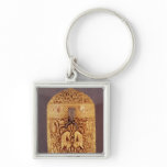 Pyx with a relief depicting the pleasures keychains
