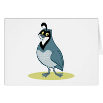 Q is for Quail Card