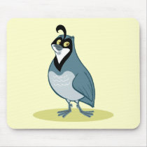 Q is for Quail Mousepad