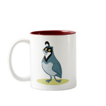 Q is for Quail Mugs