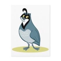 Q is for Quail Postcards