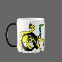 Q is for Questing Beast mugs by leecetheartist Q is for Questing Beast mugs