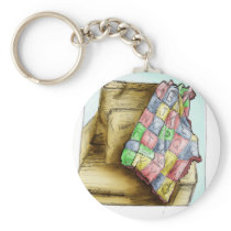 Q is for Quilt Keychain