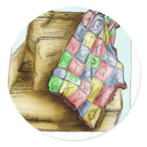 Q is for Quilt stickers
