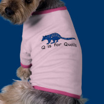 Q is for Quolls pet clothing