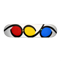 Q-Lorful Skate Board