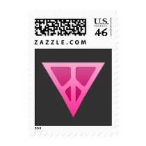 Q-Peace Triangle Postage postage
