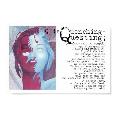 Q POSTERS by SpookyArtistry