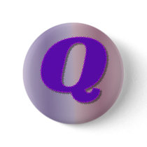 Q purple monogram buttons