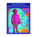 Q - Rainbows of Dreams Postcard by 3DMOONMAN Q - Rainbows of Dreams Postcard