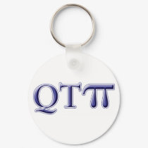 Q T Pi keychains