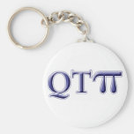 Q T Pi Keychains