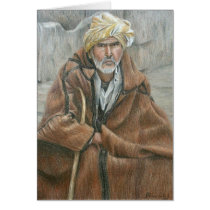 Qashabia Cloak Man cards by melissaenderle Qashabia Cloak Man cards