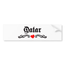 Qatar bumper stickers by repofcountries Qatar bumper stickers