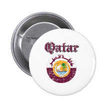 Qatar coat of arms designs pins