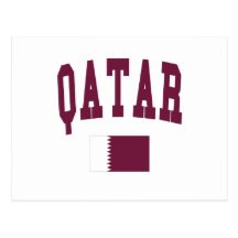 Qatar College Style Postcard