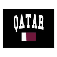 Qatar College Style Postcard