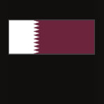 Qatar Flag Map Spaghetti Top