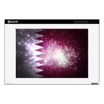 Qatar Flag Firework 13" Laptop Decal