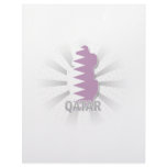 Qatar Flag Map 2.0 letterhead