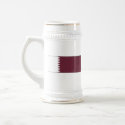Qatar Flag & Map Mug by FlagAndMap Qatar Flag & Map Mug