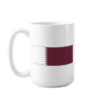 Qatar Flag Map Classic Mug