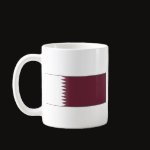 Qatar Flag Map Classic Mug