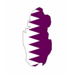 Qatar flag map t-shirts