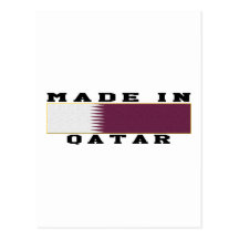 Qatar Made In Designs Postcards