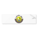 Qatar Official Coat Of Arms Heraldry Symbol bumper stickers