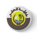 Qatar Official Coat Of Arms Heraldry Symbol buttons by inquester Qatar Official Coat Of Arms Heraldry Symbol buttons