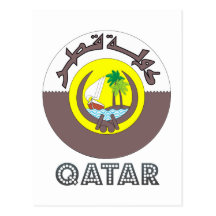 Qatari Emblem Post Card