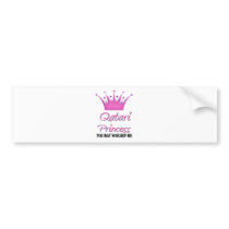 Qatari Princess bumper stickers by flagshirt Qatari Princess bumper stickers