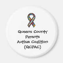 QCPAC Button Refrigerator Magnet
