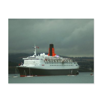QE2 at South Queensferry Post Cards by MagicTyger