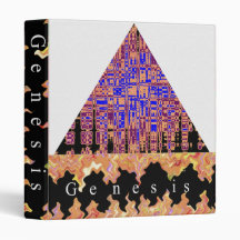qGenesis, Pyramids n BigBang Theory 3 Ring Binder
