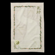 Qi Gong kitchen towels