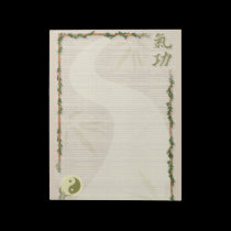 Qi Gong notepads
