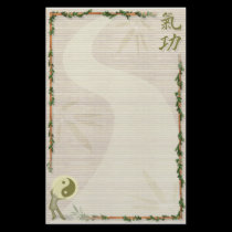 Qi Gong stationery