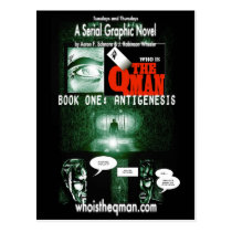 QMAN Promo Card 2 postcards