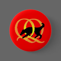 QQ Weaving Dog buttons