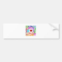 QR-Code Bumper Stickers