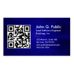 QR Code Business Card Template