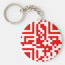 QR-Code-Canada Keychain