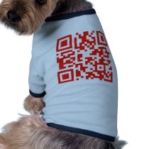QR-Code-Danmark Doggie Tee Shirt